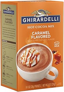 Ghirardelli Caramel Hot Cocoa Packets, 8ct