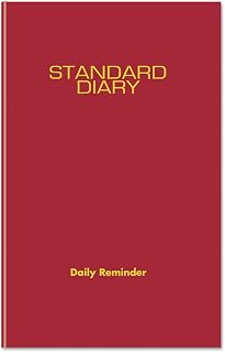 AT-A-GLANCE AAGSD38913 - Standard Diary Daily Reminder, Red