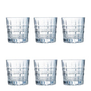 Brixton Whisky Glass by Arcoroc – 30.0 centiliters, Glass, Transparent, Pack of 6, Model ARC P4188