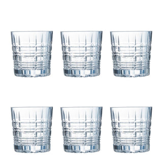 Brixton Whisky Glass by Arcoroc – 30.0 centiliters, Glass, Transparent, Pack of 6, Model ARC P4188