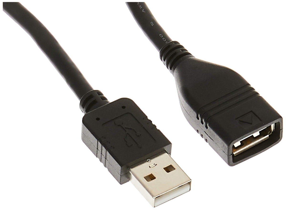 CD-MU200 Micro USB Cable with USB Extension by PIONEER – 19 inches, Copper, Black, Model CDMU200