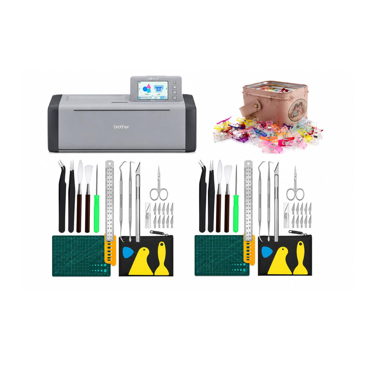 SDX125EGY ScanNCut DX Electronic Cutting Machine with Accessories by Brother – Model ASDX125EGYK2