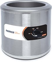 Nemco 6100A Countertop Round Warmer, 7 Quart Capacity