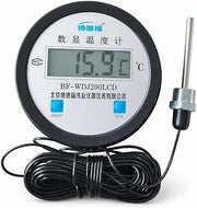Digital Thermometer for Accurate Temperature Measurement with Waterproof Threaded in Hard to Reach Areas - for Scientific Labs, Style to 2