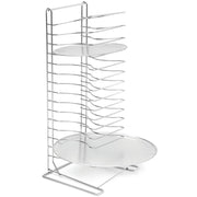 Chrome-Plated Steel Standard Pizza Rack by American Metalcraft – 15 Shelves, Stainless Steel, multicolor, Model 19029