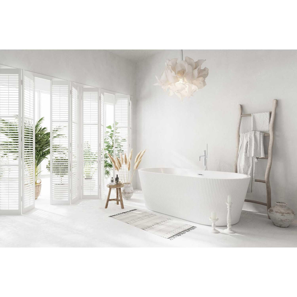 Bryant Bathtub by Lighting Design – brushed gold