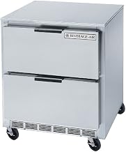 Beverage Air UCFD27AHC-2 One-Section Undercounter Freezer, Stainless