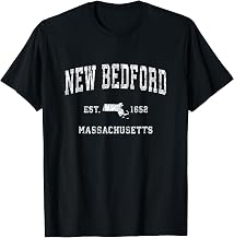 Bedford Massachusetts MA Vintage Athletic Sports Design T-Shirt