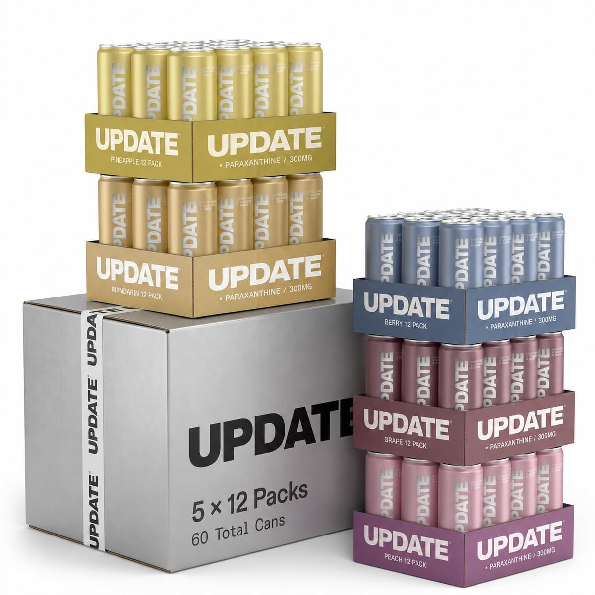 Energy Variety Bundle 60 Total Cans Bundle by Update – Commercial Grade