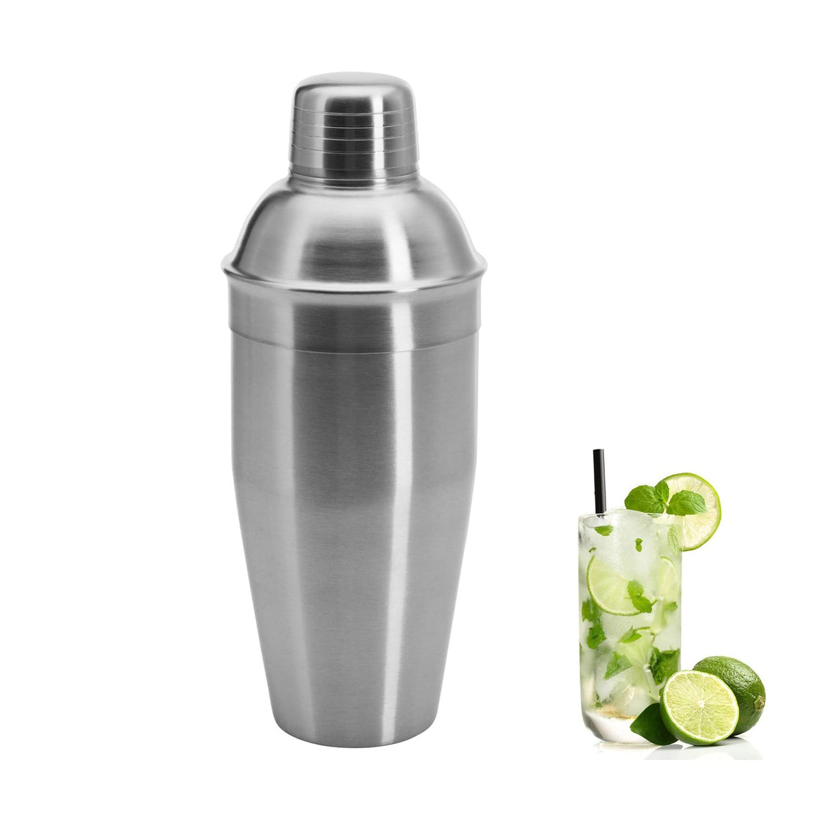 25 Ounce Cocktail Shaker by Westmark – 0.75 L, 0.75 liters, Stainless Steel, Model 62832260
