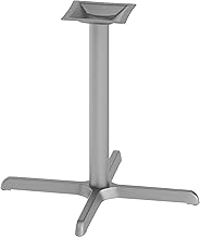Flash Furniture 30x30 in Indoor/Outdoor Table Base, Silver