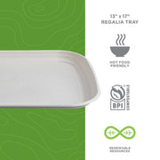 ECO PRODUCTS 13"x17" / White / Modern Plates