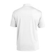 EMU Primary Logo LC Polo - LG - White by Underground Printing – Large, Cotton, Eastern Michigan Eagles White, Model 20001061660