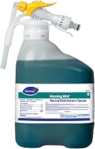 Diversey 5283020 Morning Mist Neutral Disinfectant Cleaner, Neutral pH Multi Surface Cleaner, Liquid Ready to Dispense RTD Concentrate, Fresh Scent, 5-Liter