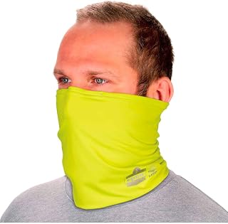 Ergodyne B3112978 Chill-Its 6489 2-Layer Cooling Multi-Band Performance Knit Hi-Vis Lime 2XL & 3XL
