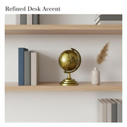 Alloy Metal Globe Model by Generic – 3.74 x 6.69 x 4.72 in, Alloy, Green, Model Z2026C08Z18Z191031P3EYD7