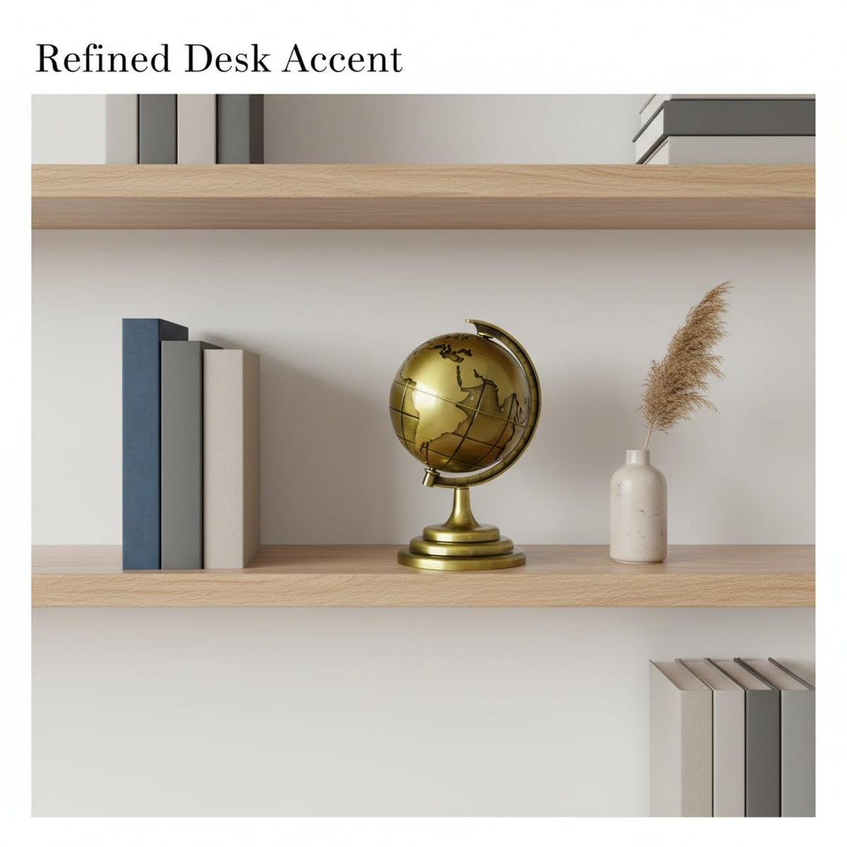 Alloy Metal Globe Model by Generic – 3.74 x 6.69 x 4.72 in, Alloy, Green, Model Z2026C08Z18Z191031P3EYD7