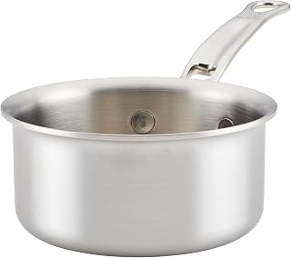 Thomas Keller Insignia by Hestan - Stainless Steel 0.75 Quart Butter Warmer, Induction Cooktop Compatible