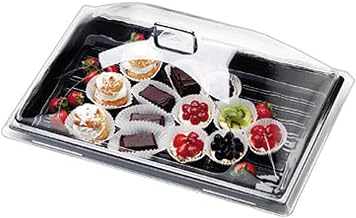 Cambro 12" x 20" Removable Dome Display Cover w/ Side Cut - Camwear®