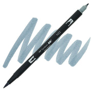 Dual Brush Pen Bulk N52 Cool Gray by Tombow – 1 Count (Pack of 1), Nylon, Cool Gray 8, Model 56623