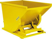 Global Industrial 2 Cu Yd Heavy Duty Self Dumping Forklift Hopper, Yellow