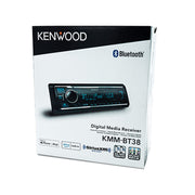 KMM-BT38 Digital Media Receiver (Does Not Play CDs) w/Bluetooth (Renewed) by Kenwood – Model KMM-BT38-REF
