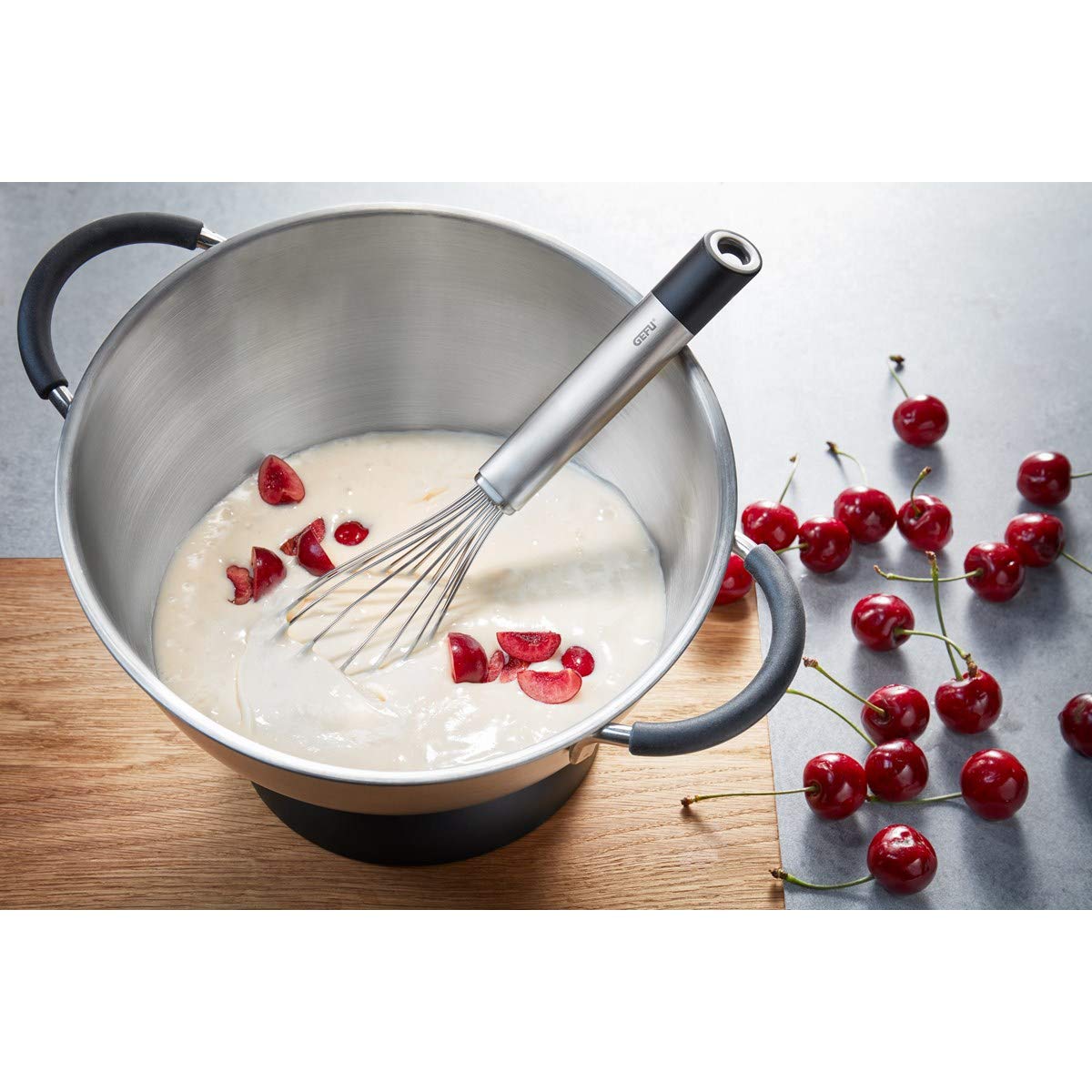 Whisk PRIMELINE by GEFU – Stainless Steel, Silver, Model 29206