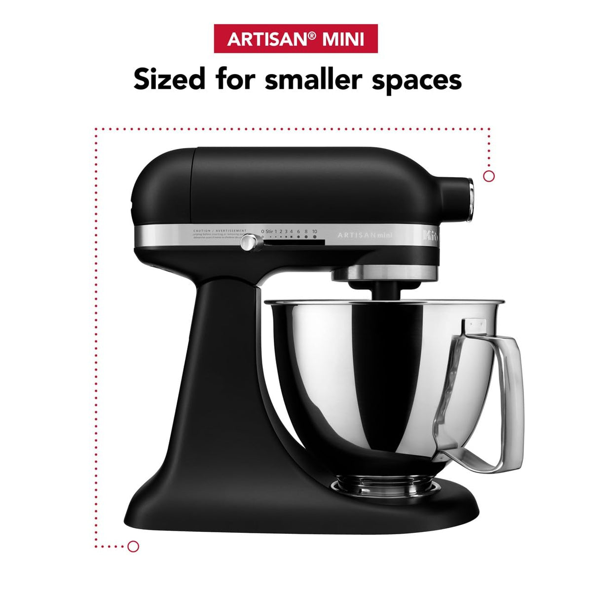 KitchenAid Black Matte / Stand Mixer / 3.5 quart Stand Mixers