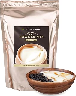 TEA ZONE Soy Pudding Powder, Pudding Mix Powder - Bag (2.2 lbs), P1095