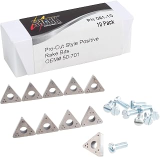 Shark 061-10 Pro-Cut Positive Rake Bit, 10-Pack