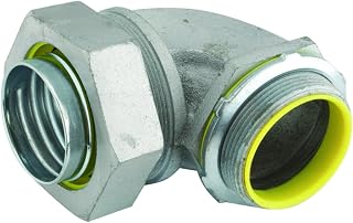 RACO 1952 EMT Offset Compression Connector, Zinc, 1/2-Inch Trade Size, 50-Pack