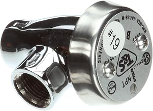 T&S Brass B-0968 Atmospheric Vacuum Breaker Assembly, Chrome