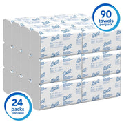 Kimberly-Clark 04442 Slimfold Paper Towels by Kleenex – 7 1/2" x 11 3/5", Paper, white, Pack of 2160