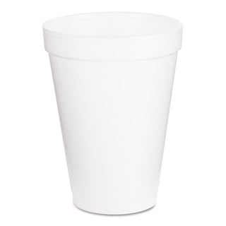 12 oz Capacity by DART – 12 oz, 12.0 ounces, Foam, White, Pack of 1000