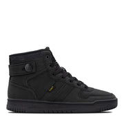 Kid's Noah High-Top Retro Sneaker by Lee – Black Mono, Model GP00058-9800
