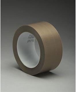 3M PTFE GLASS CLOTH TAPE 5451, BROWN, 3 in X (00021200161551) (16/each)