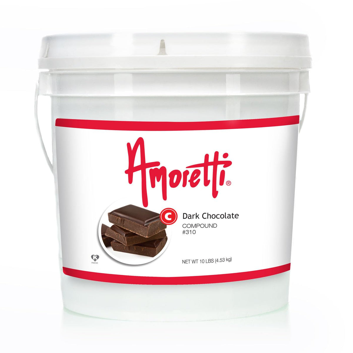 Dark Chocolate Compound 2.2 lbs - Natural Flavors by Amoretti – 2.2 Pound