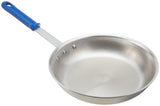 10" Wear-Ever Fry Pan | Skillet with EverTite Rivets and Blue Silicone Cool Handle Grip for Restaurant Cafeteria Diner | 10.50"W x 17.91"D x 3.80"H by Vollrath – Model 4010