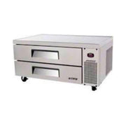 () - 47-5/8" Super Deluxe Chef Base by Turbo Air – 9.2 cubic_feet, Silver, Model TCBE-48SDR