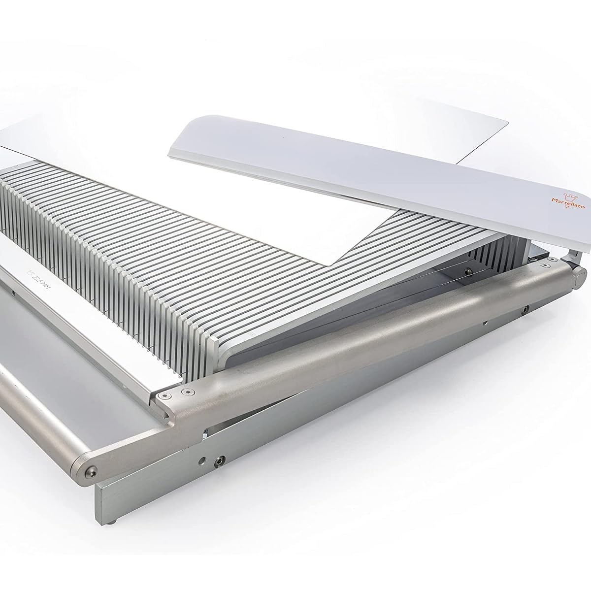 Guitar Ganache Cutter with 3 Cutting-Wire Frames by Martellato – Aluminum, White and silver, Model 50CS200