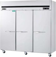 Kool-It KTSF-3 81-1/10" Three-Section Triple-Door Reach-in Freezer, 67 Cubic Feet