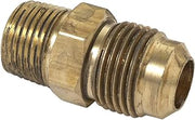 BrassCraft 48-10-6 5/8 O.D. by 3/8 -Inch Male Reducing Adaptor, Rough Brass