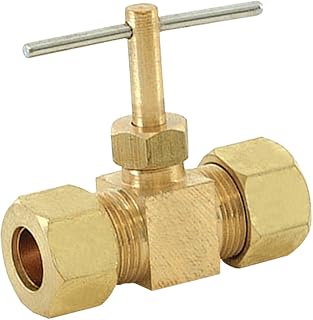 Eastman 0437424 65823LF Straight Needle Valve, brass