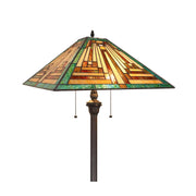 CH3T118GM18-FL2 Floor Lamp by Chloe Lighting – exact color of each glass piece may vary due to each piece being hand crafted