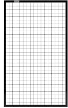 Global Industrial Machine Wire Guard Panel, 3'W, Black