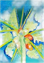 FL1100 12.5 x 18 in. Papaya Tree Flag