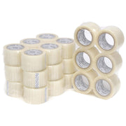 HP 200 CLR-72mm x 100m-24 rls/cs by Shurtape – One Size, Blend, Multi, Pack of 24, Model HP 200 72MM X 100M CLEAR
