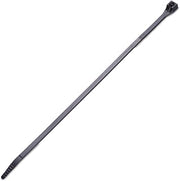 Gardner Bender 47-108UVB Releasable Cable Tie, 8 inch, 50 lb, Electrical Wire and Cord Management, Nylon Zip Tie, UV Resistant Black