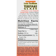 Kikkoman Low Sodium Preservative Free / 86 Ounce (Pack of 1) / 1 Teriyaki Sauce