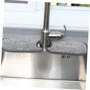 Faucet Absorbent Mat for Kitchen Sink Splash Guard with Coral Fleece by STOBAZA – 18.1" x 3.9", Fiber, coral fleece, Assorted Color, Model 30A007VLWD02L